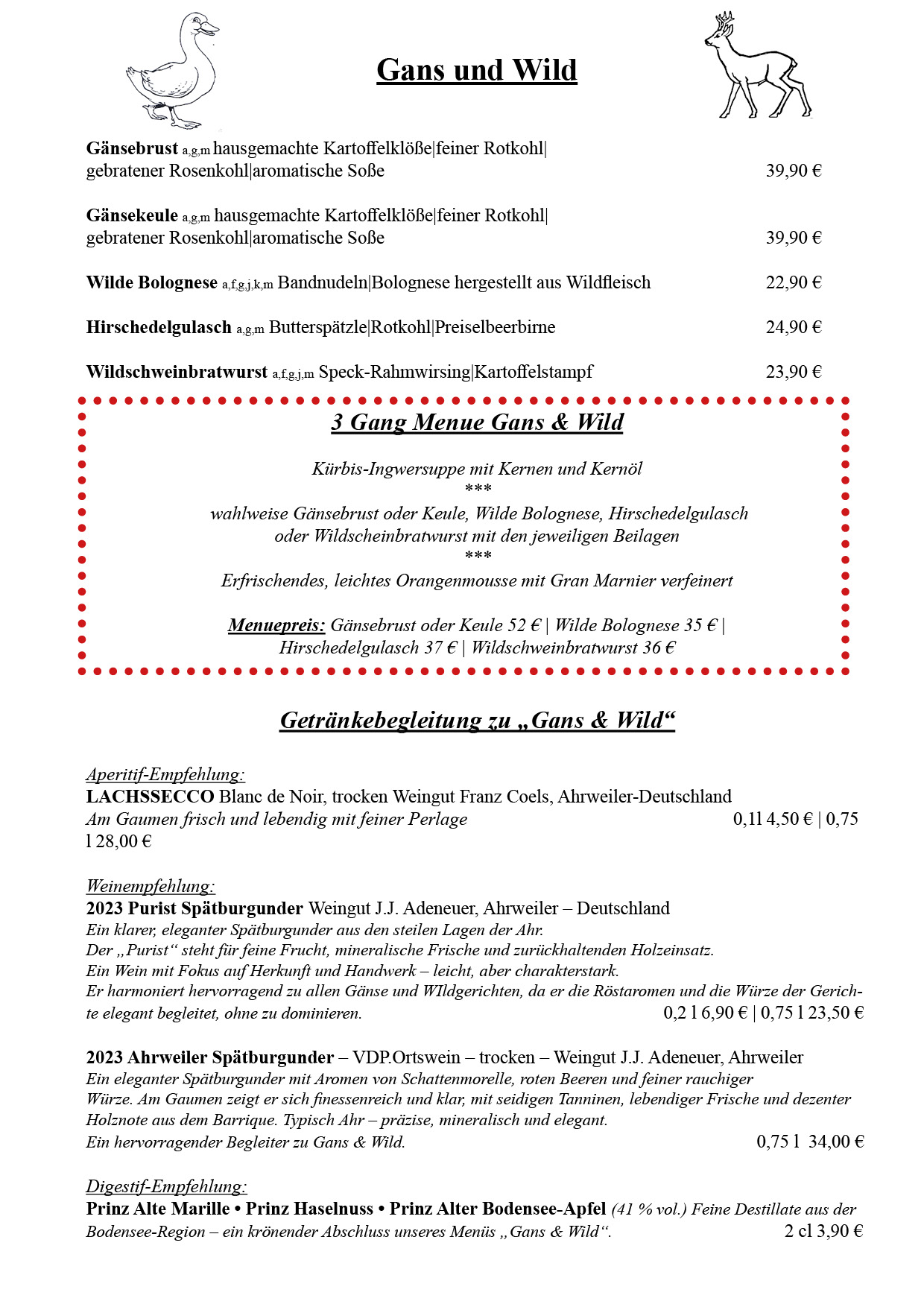 Gans und WIld 2026